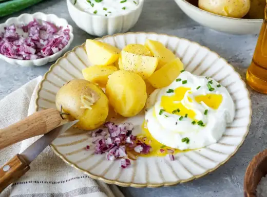 Pellkartoffeln mit Quark - einfach, leicht und richtig gut